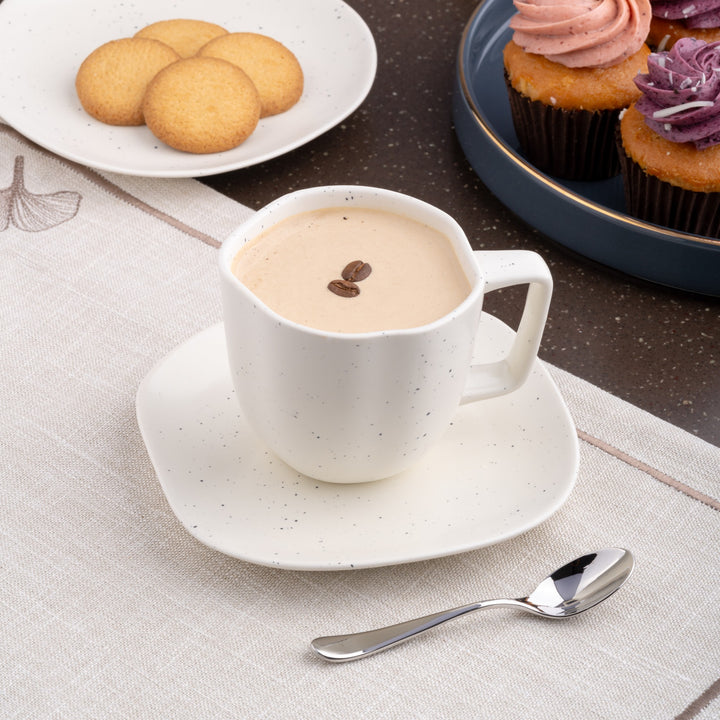 Porcelain Non Stackable Cup | 9oz,  Set of 12