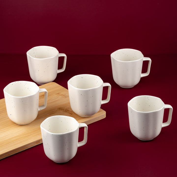 Porcelain Non Stackable Cup | 9oz,  Set of 12