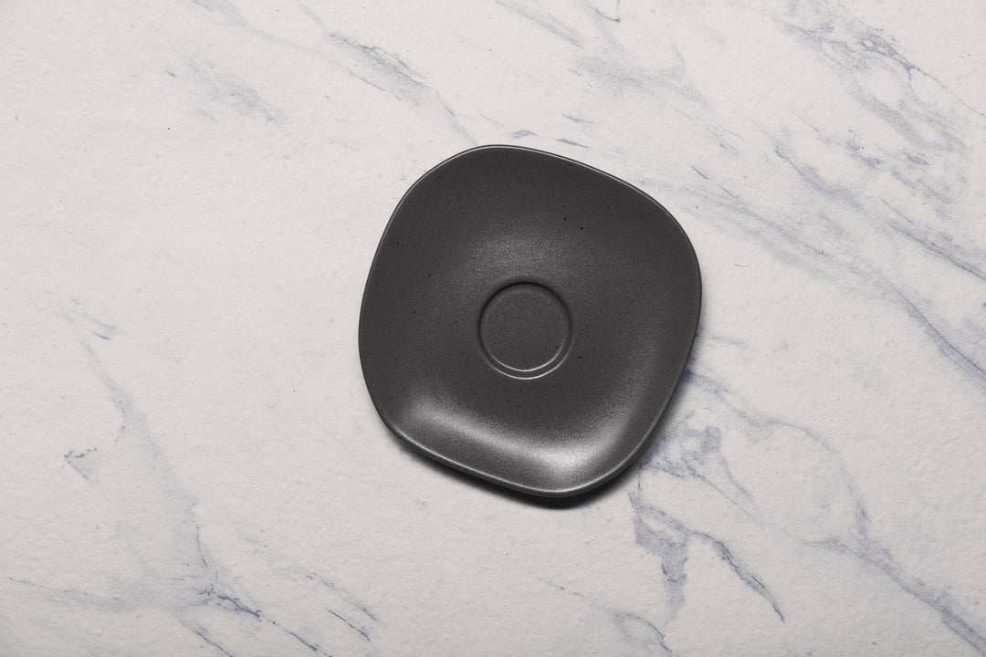 Porcelain Saucer | Uneven Shape | Set Of 12