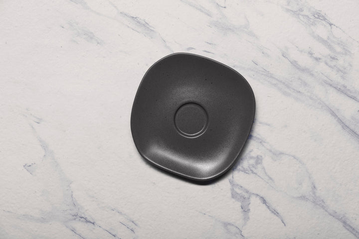 Porcelain Saucer | Uneven Shape | Set Of 12