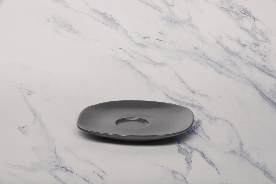 Porcelain Saucer | Uneven Shape | Set Of 12