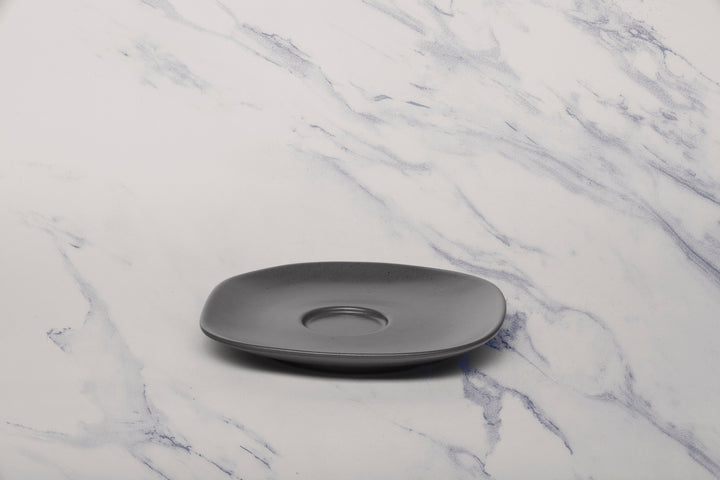 Porcelain Saucer | Uneven Shape | Set Of 12