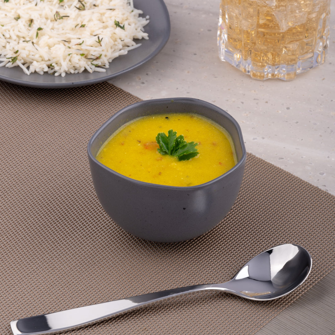 Porcelain Non Stackable Bowl | 3.75", Uneven Shape | Set of 12