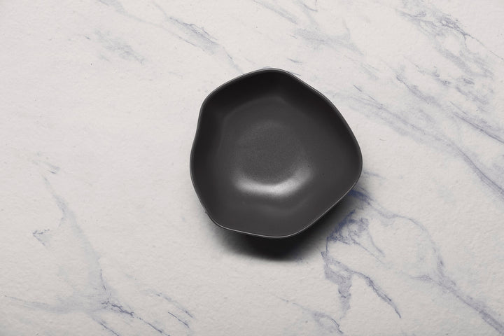 Porcelain Non Stackable Bowl | 5.5", Gray| Set of 8