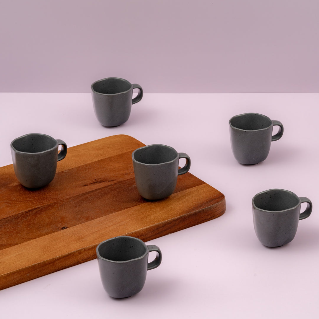 Porcelain Non Stackable Cup | 3oz,  Set of 12