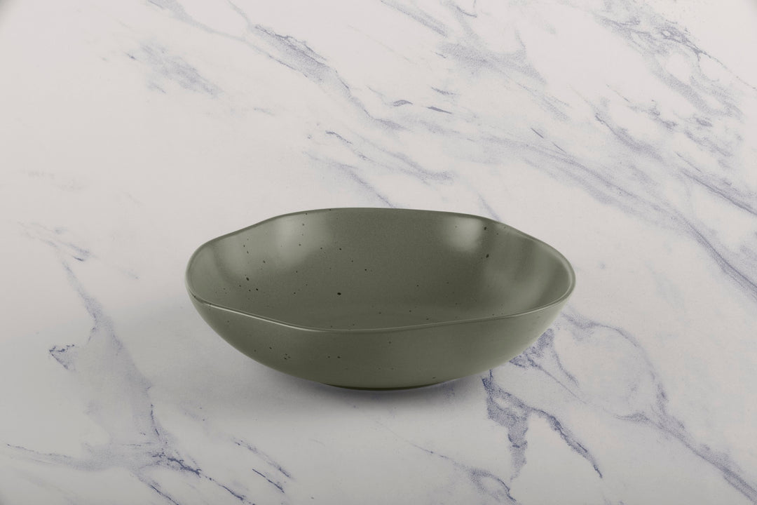 Porcelain Non Stackable Bowl | 6.6" Mist Green | Set of 6