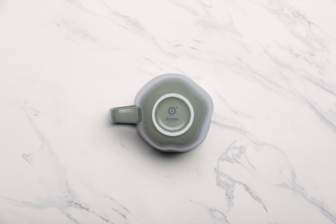 Porcelain Non Stackable Cup | Mist Green, 9oz Set of 6
