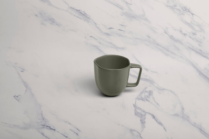 Porcelain Non Stackable Cup | Mist Green, 9oz Set of 6