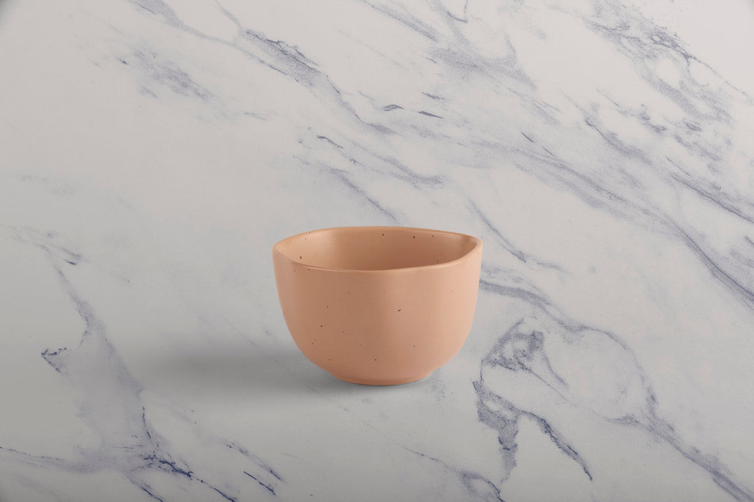 Porcelain Non Stackable Bowl | 3.75", Uneven Shape | Set of 12