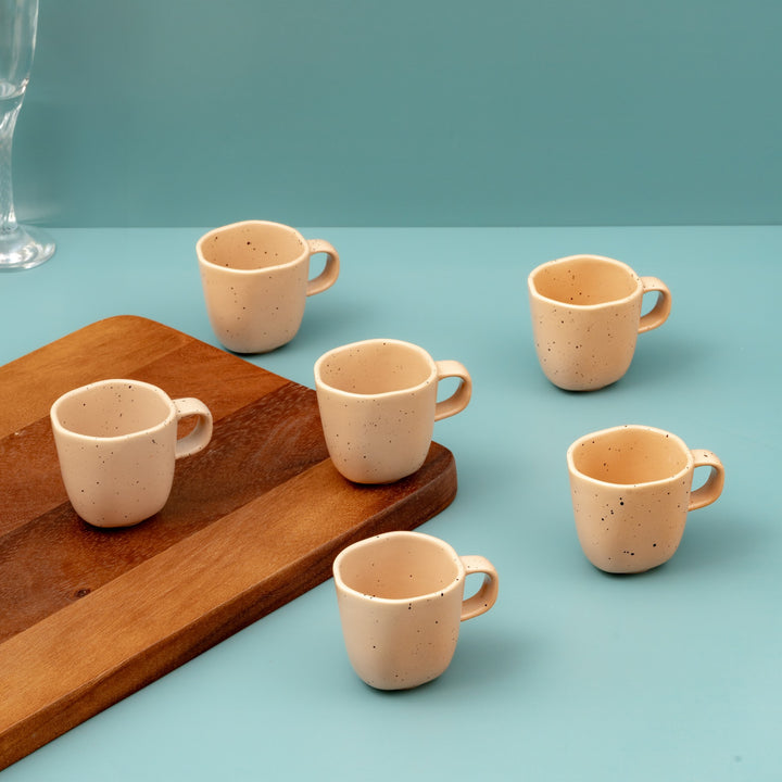 Porcelain Non Stackable Cup | 3oz,  Set of 12
