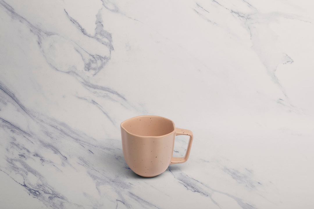 Porcelain Non Stackable Cup | Dark Sand, 9oz, Set of 6