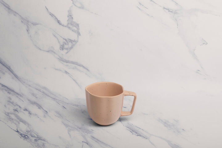 Porcelain Non Stackable Cup | Dark Sand, 9oz, Set of 6