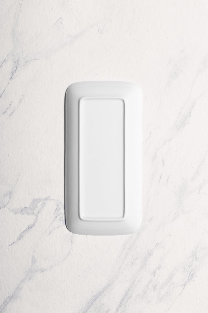 Rectangle Plate | Ivory, Porcelain | Pack of 6