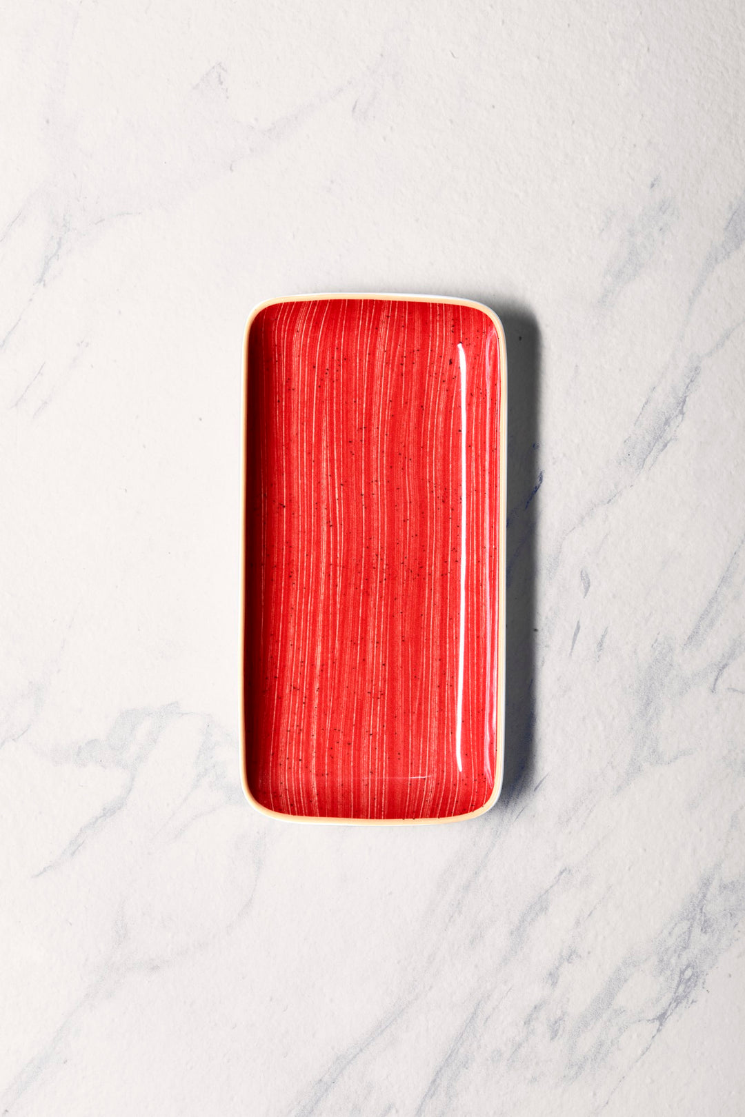 Porcelain Rectangle Plate | Set of 6