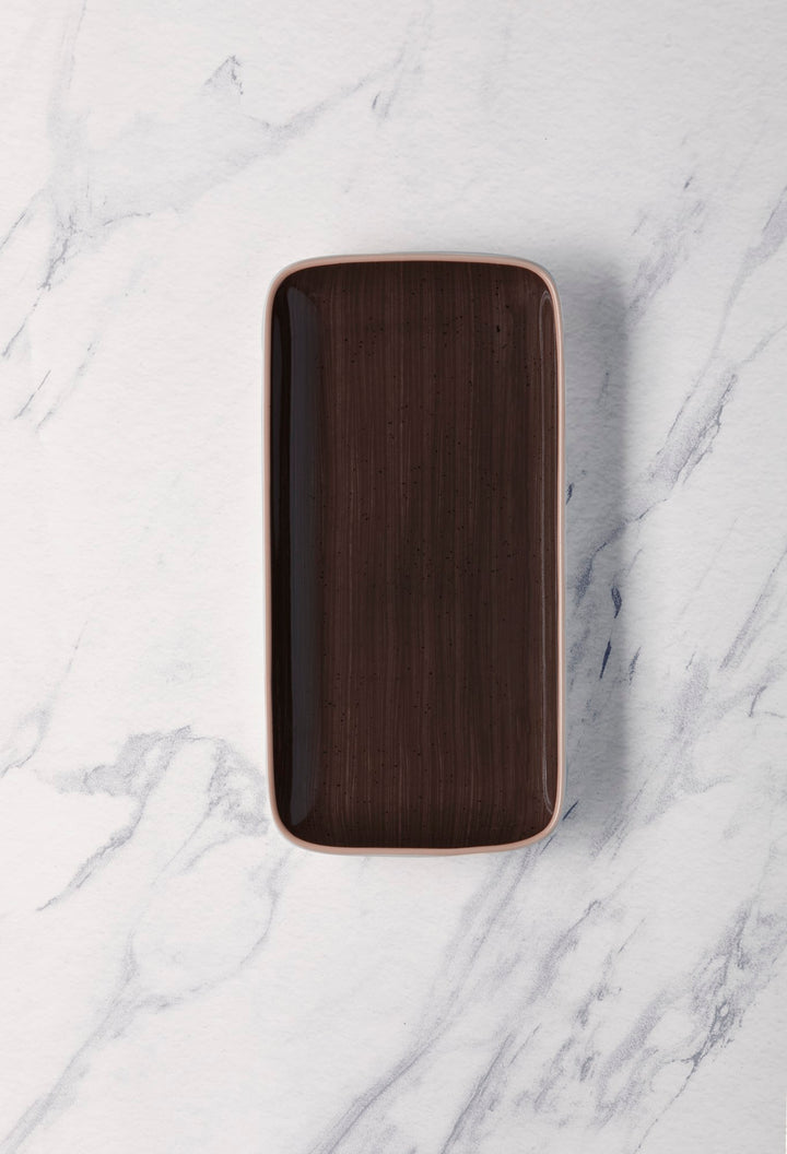 Porcelain Rectangle Plate | Set of 6