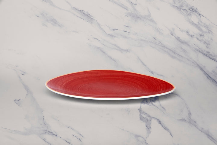 Porcelain Triangle Plate | Artistic Serveware, 11.41" | Set of 6