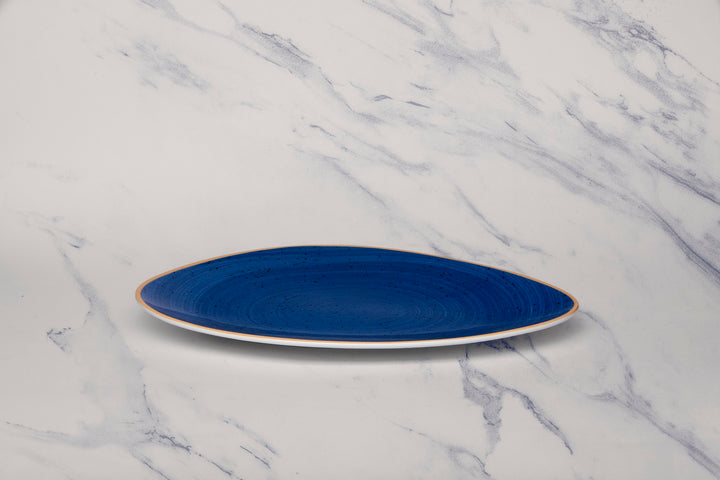 Porcelain Triangle Plate | Artistic Serveware, 11.41" | Set of 6