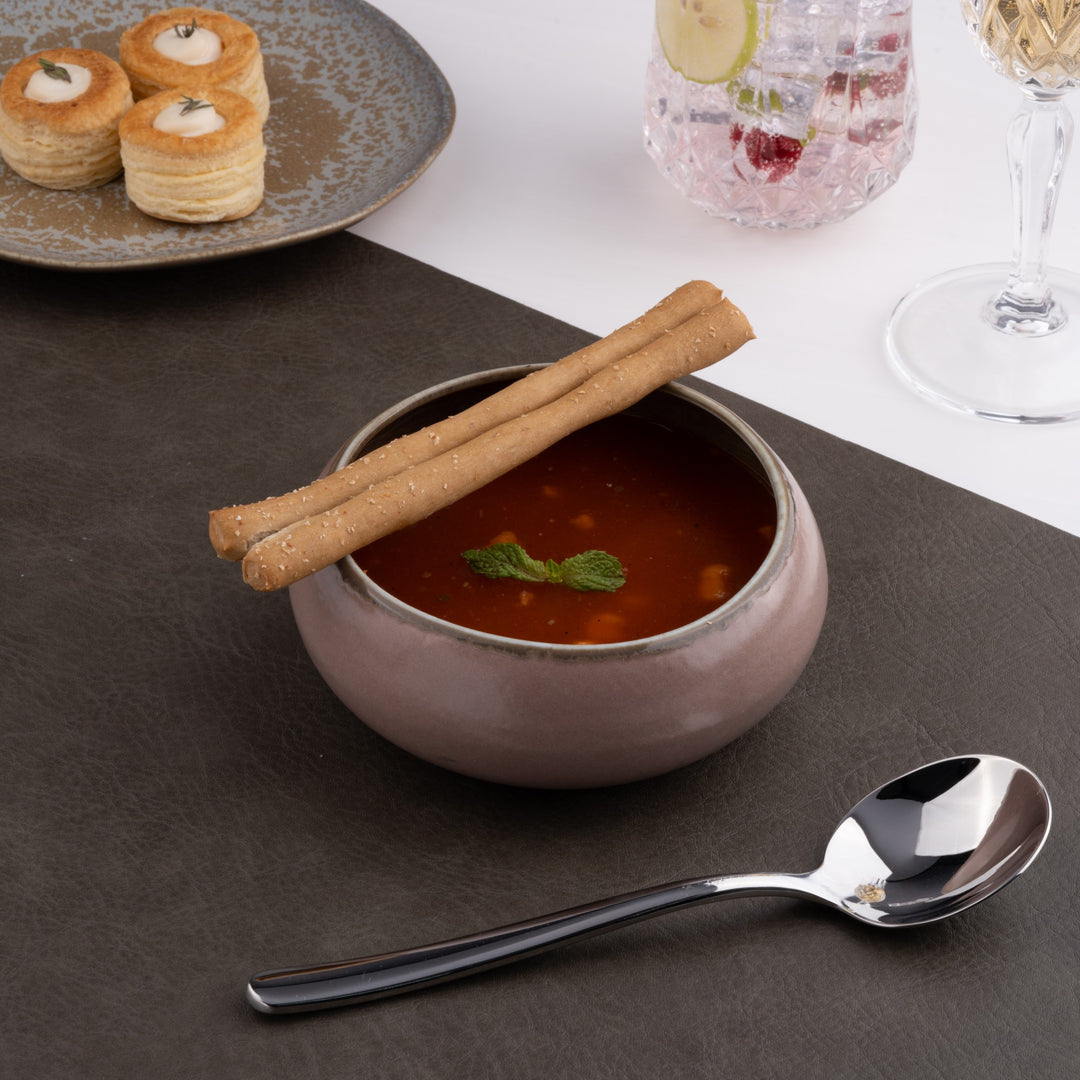 Artistic Porcelain Organic Bowl | 13.5 oz, Set of 12