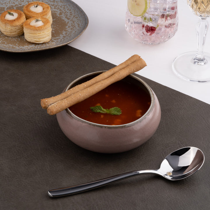 Artistic Porcelain Organic Bowl | 13.5 oz, Set of 12