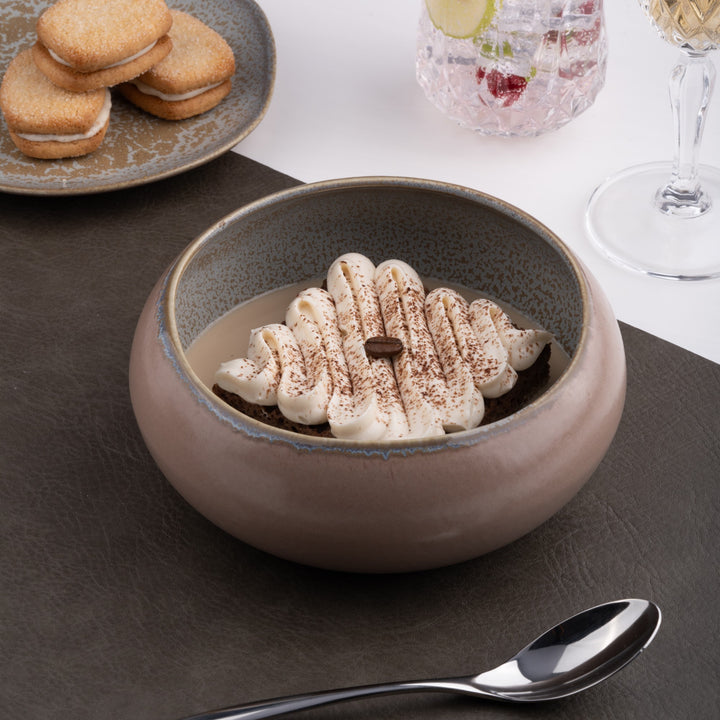 Artistic Porcelain Organic Bowl | 30.5 oz, Set of 6