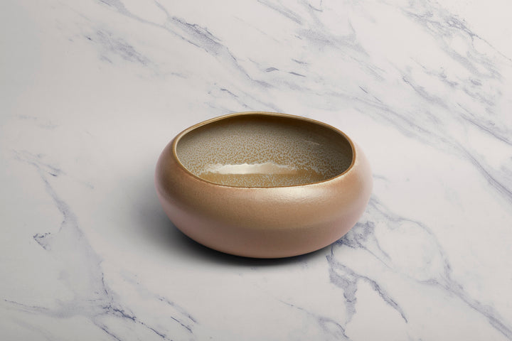 Artistic Porcelain Organic Bowl | 67.5 oz, Set of 2