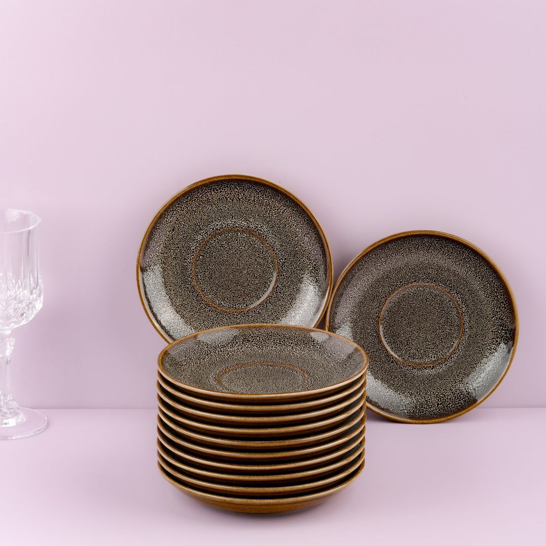 Porcelain Tea Saucer, 6" | Set of 12