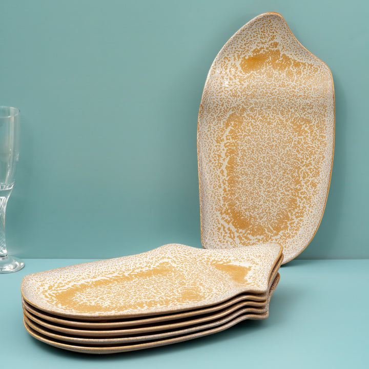 Porcelain Signature Futura Plate | 12x8", Set of 6