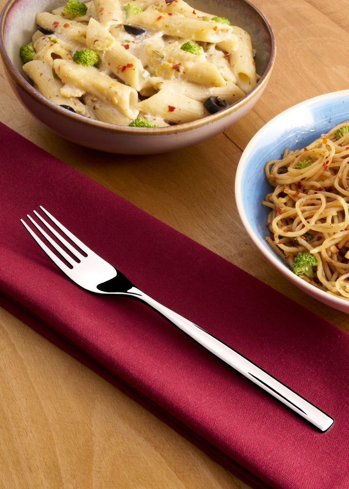 Stainless Steel Baby Fork | 6.6", Silver, Set of 12