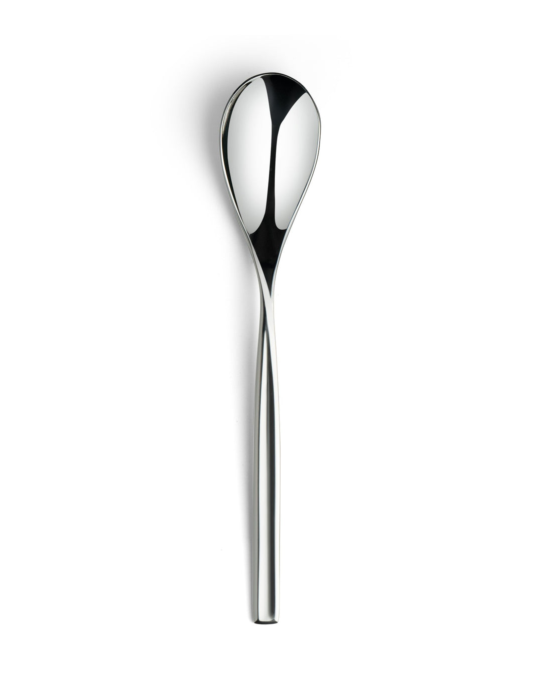 Stainless Steel Dinner Spoon Set of 12 | 8.25", Silver