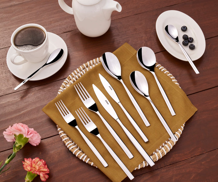 Stainless Steel Soup Spoon | 7.25", Silver, Set of 12