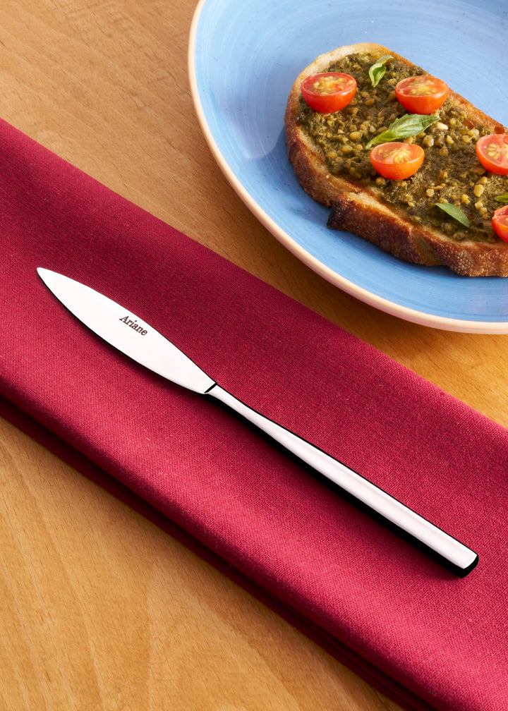 Stainless Steel Dessert Knife Set of 12, 8", Silver