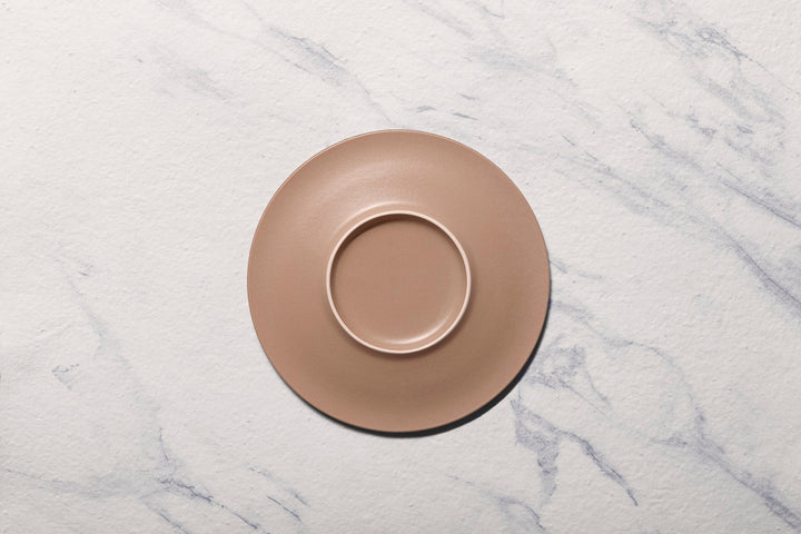 Porcelain Flat Plate | Splash Denim Dinner Plate, Set of 12