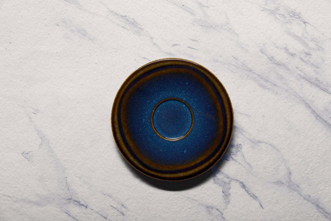 Porcelain Saucer | Splash Denim | Set of 12
