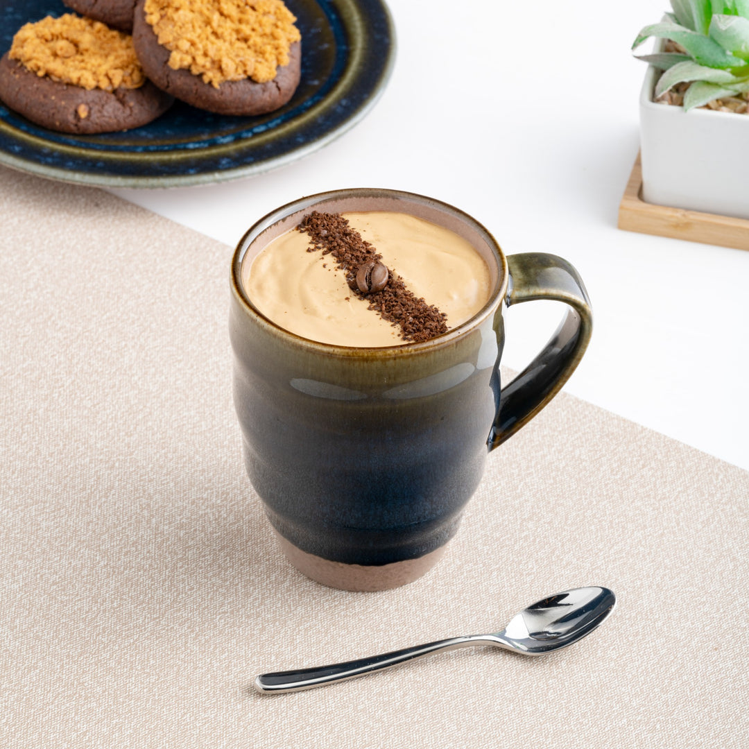 Porcelain Mug | 10 oz Non Stackable Coffee Mug | Set of 6