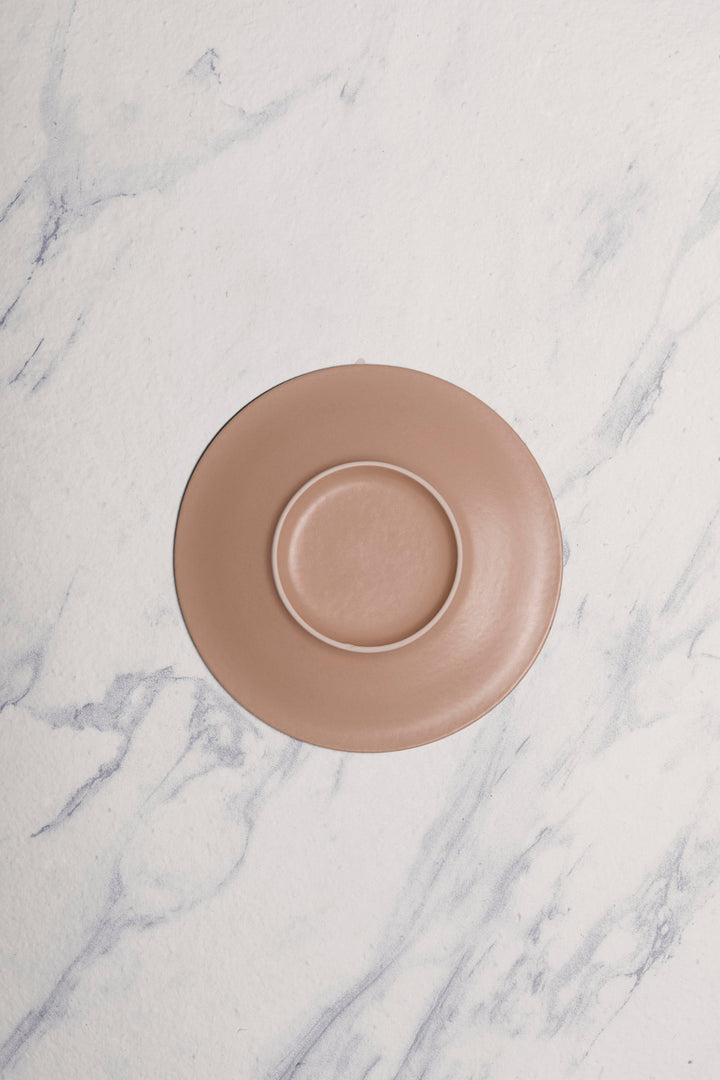 Porcelain Flat Plate | Splash Sahara Dinner Plate, Set of 12