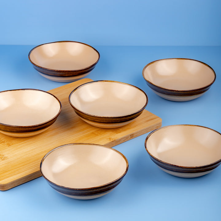 Porcelain Conical bowl | 13oz | Set of 6