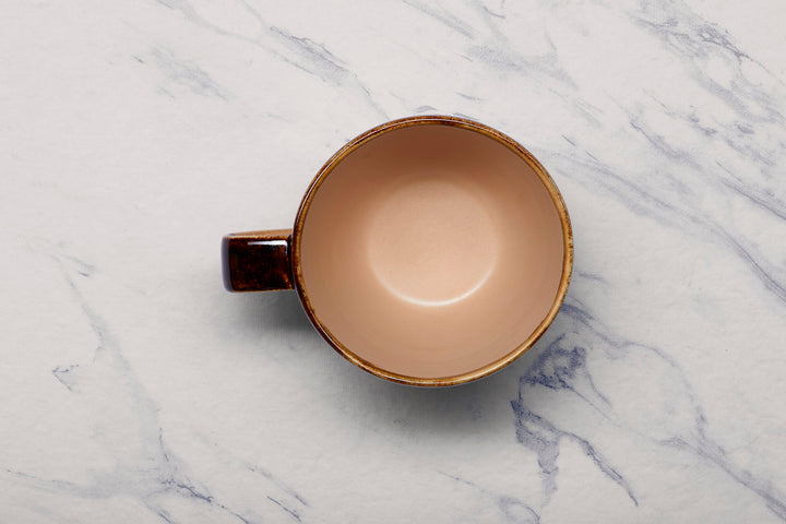 Porcelain Mug | 10 oz Non Stackable Coffee Mug | Set of 6