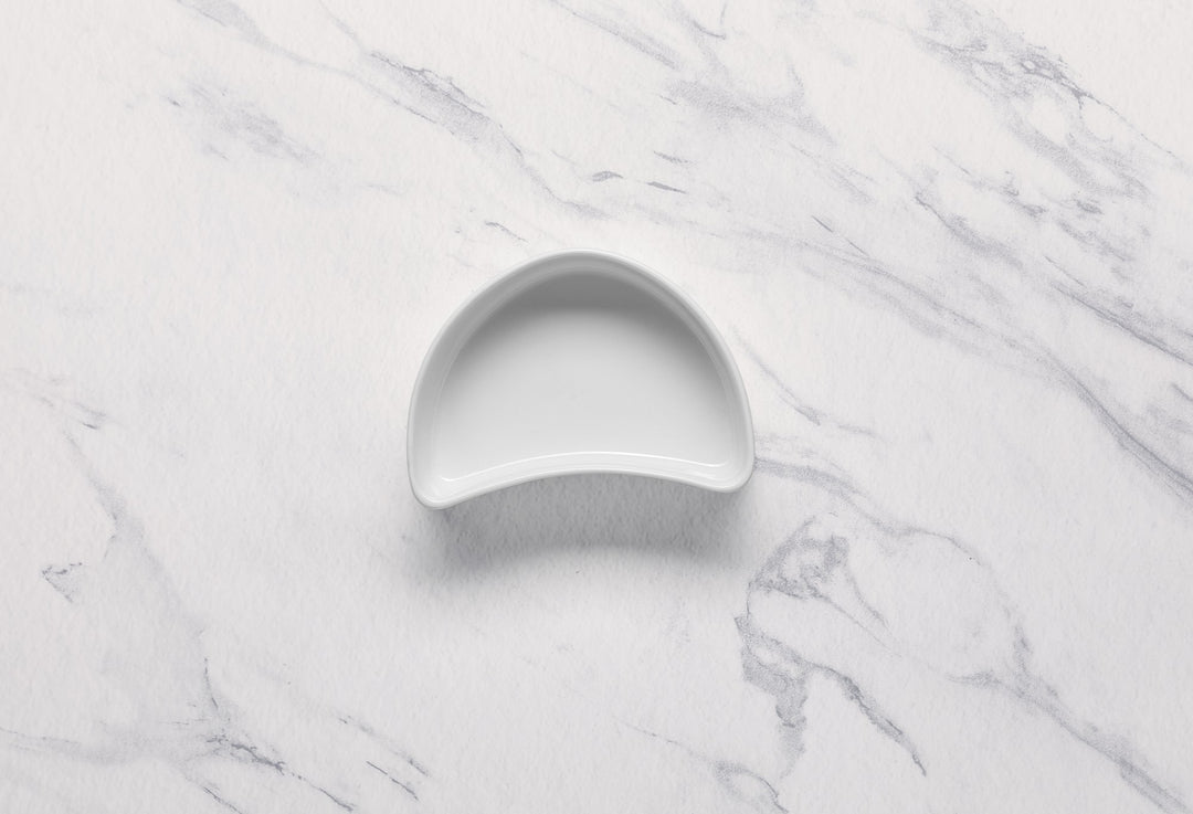 Half Round Bowl | Porcelain, 4.4oz, | Set of 18