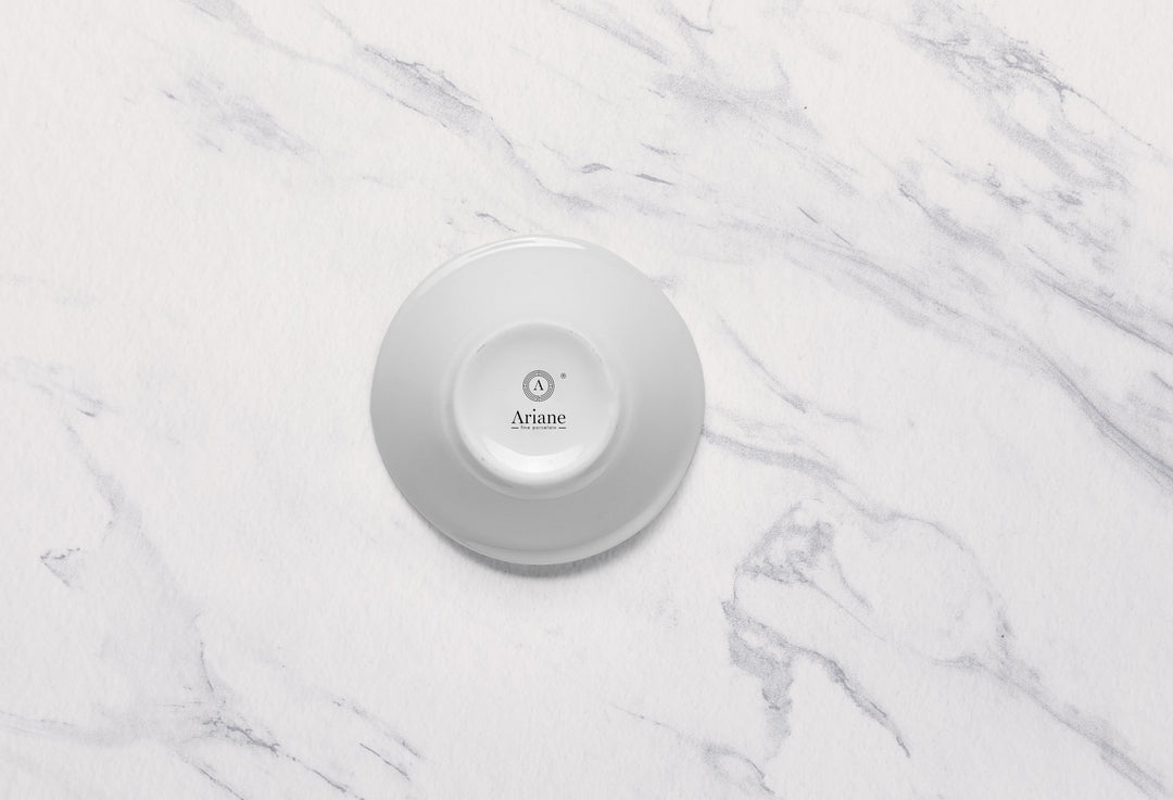 Curved  Bowl | Porcelain, 1.69oz |  Pack of 18
