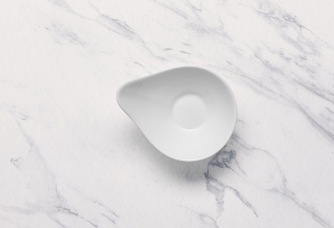 Slope Round Bowl | Porcelain, 2.37oz | Set of 18