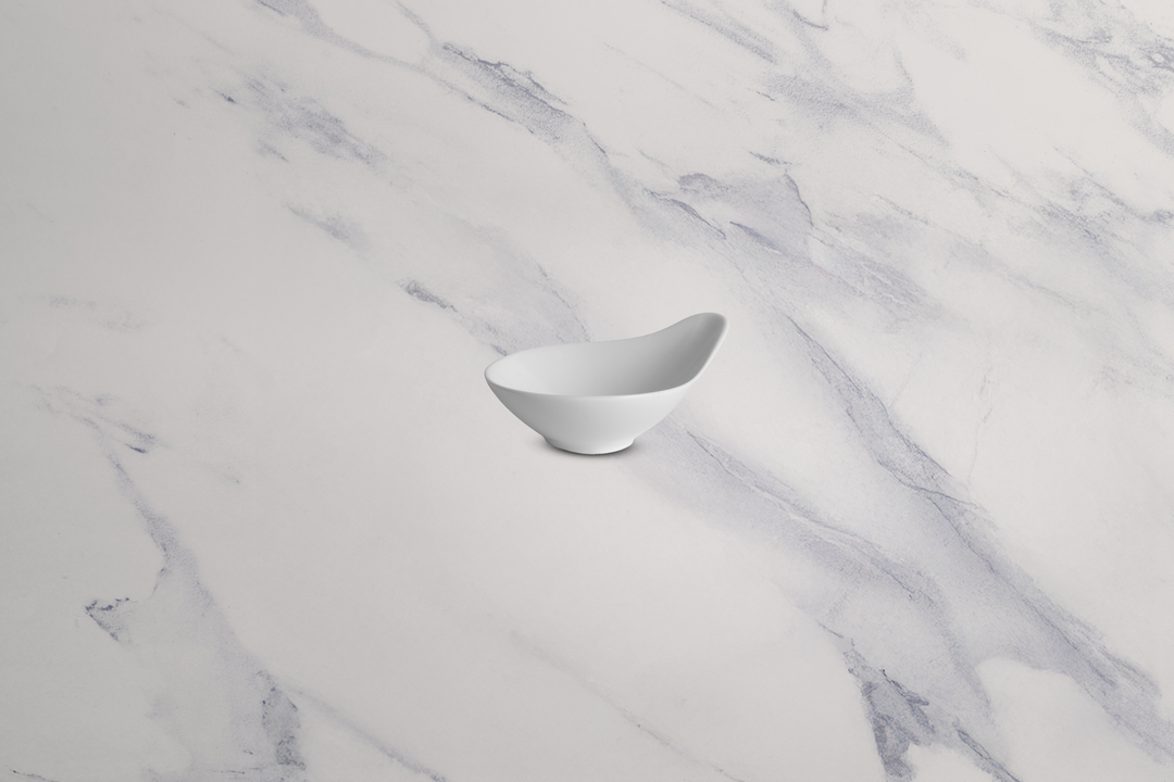 Slope Round Bowl | Porcelain, 2.37oz | Set of 18