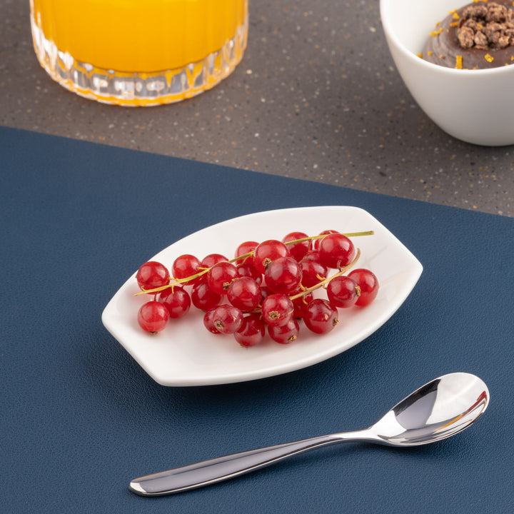 Rectangle Oval Dish | Porcelain, 4.05x2.91" | Set of 18