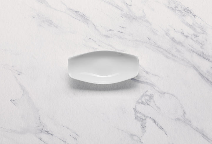 Rectangle Dish | Porcelain, Ivory| 1.01oz| Set of 18