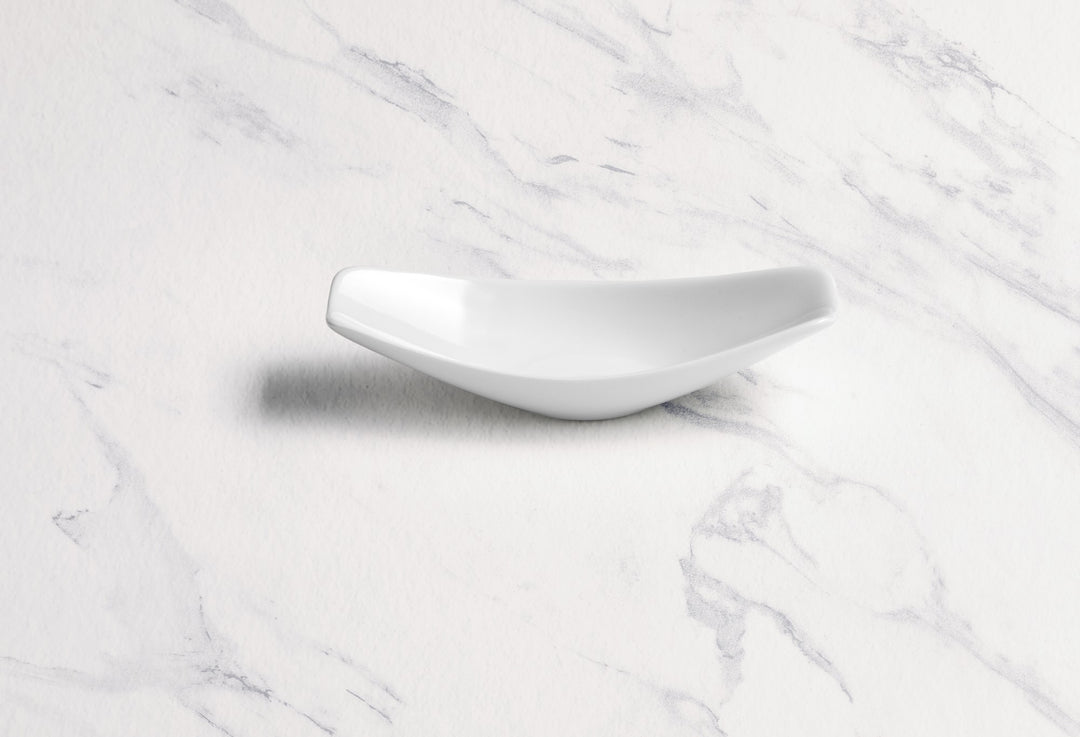 Rectangle Dish | Porcelain, Ivory| 1.01oz| Set of 18