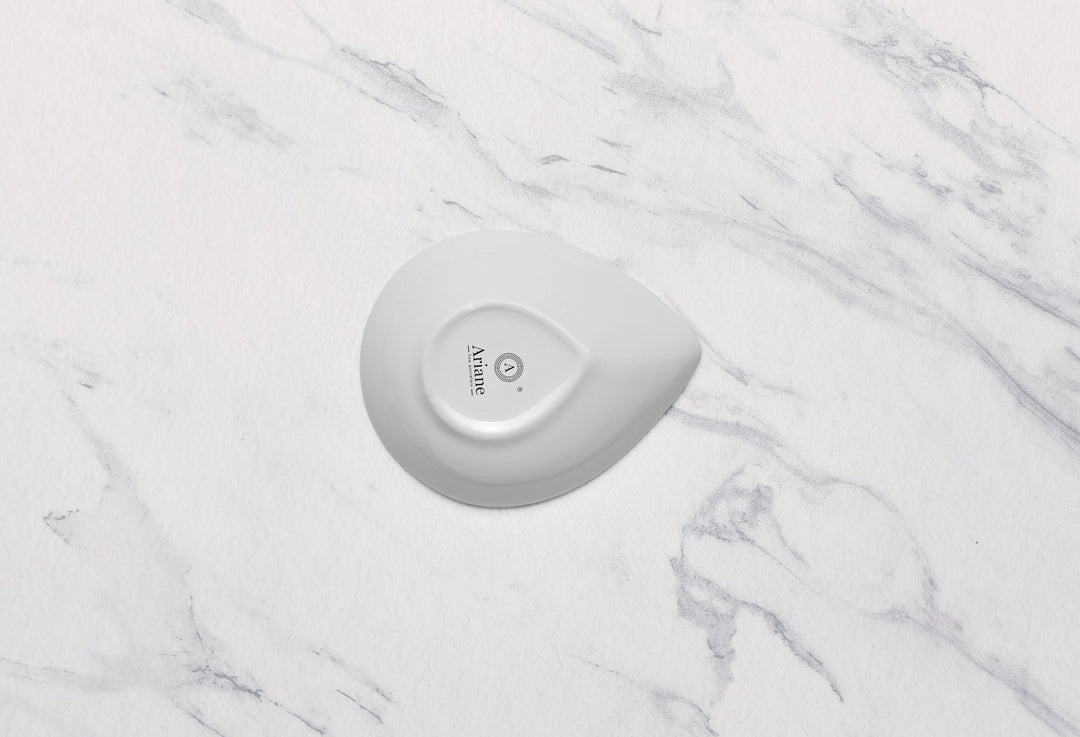 Single Pointed Dish | Porcelain, Ivory | Pack of 18