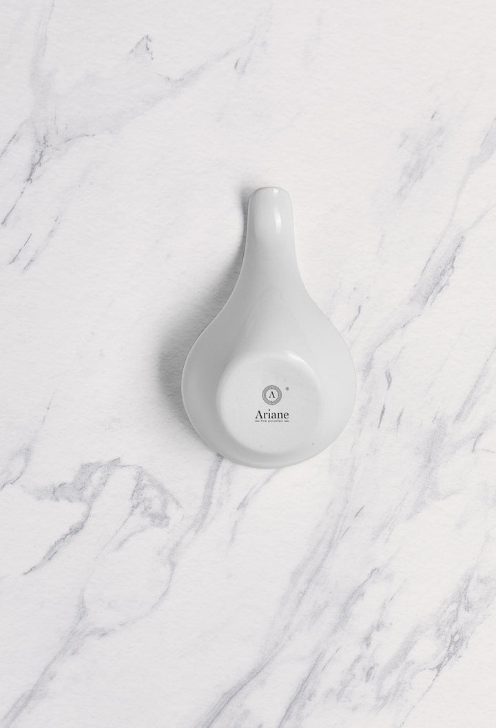 Straight Spoon Bowl | Porcelain, 0.08oz | Pack of 18