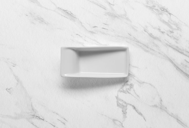 Slope Rectangle Bowl | 0.68, Porcelain | Set of 18