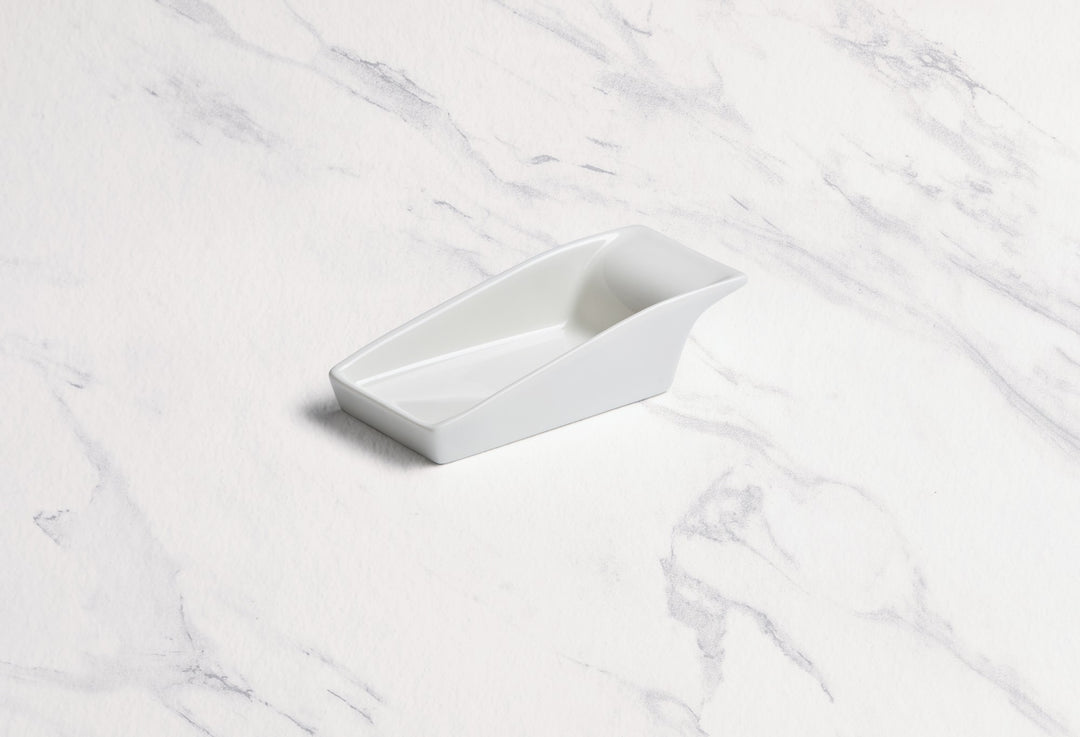 Slope Rectangle Bowl | 0.68, Porcelain | Set of 18