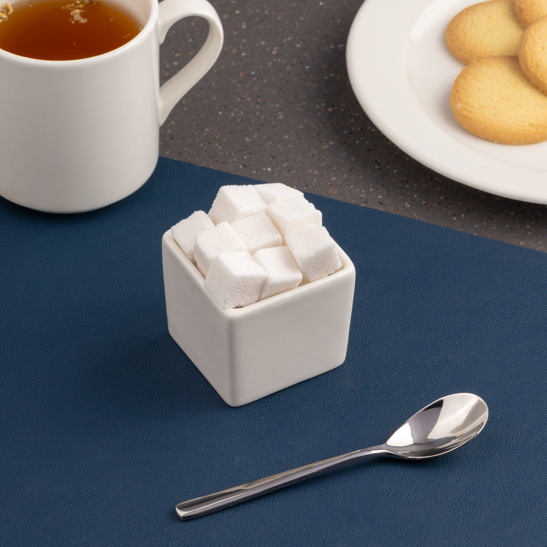 Deep Square Container |2.71 oz, Porcelain | Pack of 18