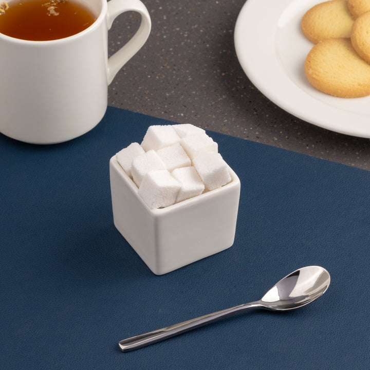 Deep Square Container |2.71 oz, Porcelain | Pack of 18